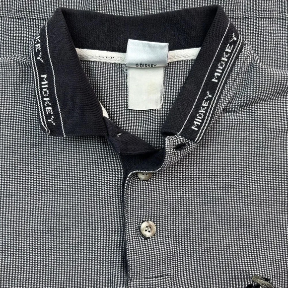 VTG The Disney Store Sm/Med Black & White Mickey Mouse Summer Casual Y2K Unisex - Picture 7 of 9